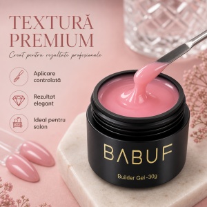 Gel de Constructie Autonivelant | Blush Roz | BG3 | 30g - Img 4