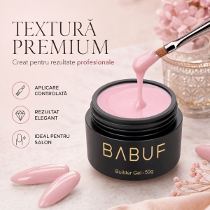 Gel de Constructie Autonivelant | Blush Veil | BG22 | 50g - Img 4