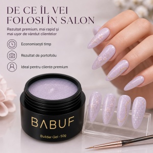 Gel de Constructie Autonivelant | Fairy Veil | BGP6 | 50g - Img 7