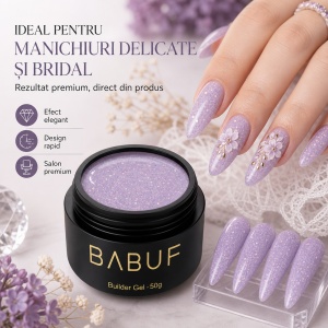 Gel de Constructie Autonivelant | Lilac Elixir | BGPA1 | 50g - Img 5