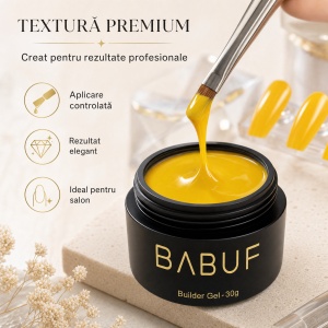 Gel de Constructie Autonivelant | Mango Yellow | BG17 | 30g - Img 4