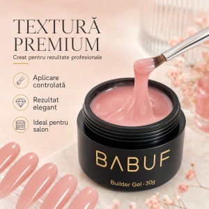 Gel de Constructie Autonivelant | Milk Blush | BG20 | 30g - Img 4