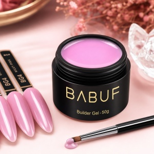 Gel de Constructie Autonivelant | Milky Pink | BG4 | 50g - Img 2