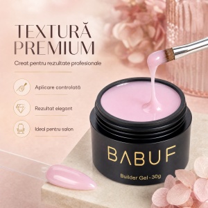 Gel de Constructie Autonivelant | Milky Pink Cloud | BG13 | 30g - Img 4