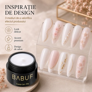 Gel de Constructie Autonivelant | Milky White | BG23 | 30g - Img 6