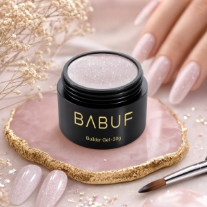 Gel de Constructie Autonivelant | Pearl Blush Glow | BGG10| 30g - Img 2