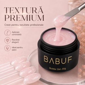 Gel de Constructie Autonivelant | Pink Milky Glow | BGG5 | 50g - Img 4