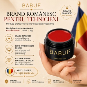 Gel de Constructie Autonivelant | Roșu În Flăcări | BG18 | 15g - Img 8