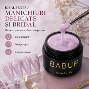 Gel de Constructie Autonivelant | Silk Lilac | BGP14 | 30g - Img 5