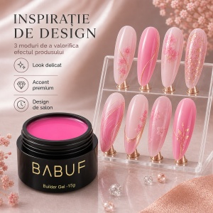 Gel de Constructie Autonivelant Smart | Barbie Core | SBG9 | 15g - Img 6