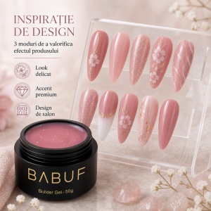 Gel de Constructie Autonivelant Smart | Dusty Rose | SBG5 | 50g - Img 6