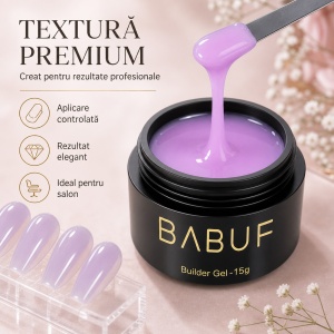 Gel de Constructie Autonivelant Smart | Milky Violet | SBG2 | 15g - Img 4
