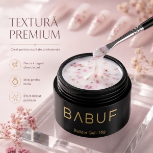 Gel de Constructie Flori Uscate | Milky Bloom | BGFU3 | 15g - Img 4