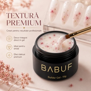 Gel de Constructie Flori Uscate | Milky Flowers | BGFU4 | 15g - Img 4
