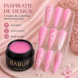 Gel de Constructie Fosforescent | Barbie Fosforescent | FBG3 | 15g - Img 6