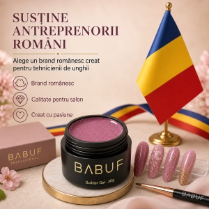 Gel de Constructie Reflectiv Autonivelant | Mauve Sparkle | GBG16 | 30g - Img 8