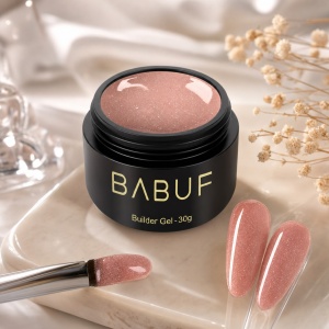 Gel de Constructie Reflectiv Autonivelant | Nude Sparkle | GBG11 | 30g - Img 2