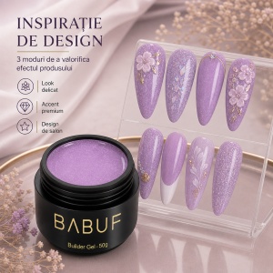 Gel de Constructie Reflectiv Autonivelant | Reflective Lilac | GBG12 | 50g - Img 6