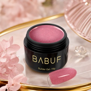 Gel de Constructie Reflectiv Autonivelant | Rose Sparkle | GBG17 | 15g - Img 2