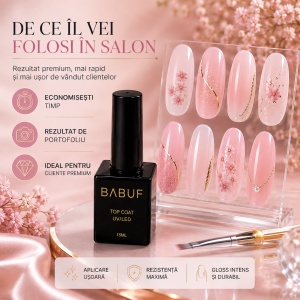 Top Coat | Blush Pink Top | TCC6 | 15ml - Img 7