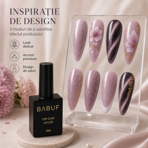 Top Coat Cat Eye | Roz Magnetic | TCE4 | 15ml - Img 6