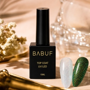 Top Coat | Emerald Flake Top | TCP3 | 15ml - Img 2