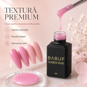 Baza Rubber | Bubble Pink | RB14 | 15ml - Img 4
