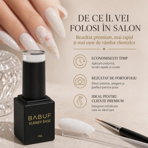 Baza Rubber | Crystal Milk | RBG7 | 15ml - Img 7