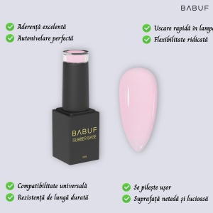 Baza Rubber | Rose Candy | RB25 | 15ml - Img 2