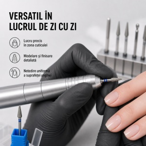 Capat Freza / Bit, Diamantat | Mediu | Pară Alungită | BT14 | 4.2x12 mm - Img 6