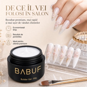 Gel de Constructie Autonivelant | Alb Laptos Vanilat | BG12 | 50g - Img 7