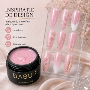 Gel de Constructie Autonivelant | Aurora Kiss | BGP9 | 50g - Img 6