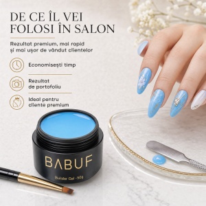 Gel de Constructie Autonivelant | Baby Blue | BG16 | 50g - Img 7
