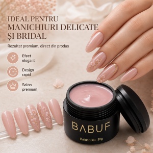 Gel de Constructie Autonivelant | Latte Nude | BG25 | 30g - Img 5