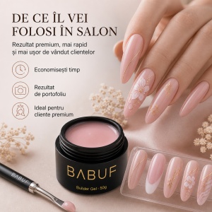 Gel de Constructie Autonivelant | Latte Nude | BG25 | 50g - Img 7