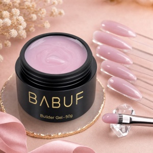 Gel de Constructie Autonivelant | Milky Pink Cloud | BG13 | 50g - Img 3