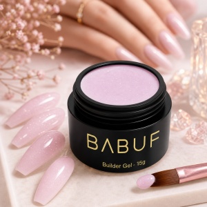 Gel de Constructie Autonivelant | Milky Pink Sparkle | BGG11 | 15g - Img 3