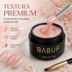 Gel de Constructie Autonivelant | Nude Perlat | BGP4 | 30g - Img 4