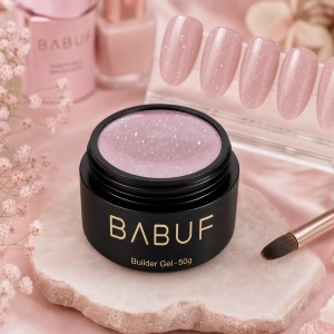 Gel de Constructie Autonivelant | Nude Sparkle | BGG2 | 50g - Img 3
