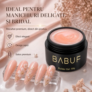 Gel de Constructie Autonivelant | Peach Pearl | BGP3 | 50g - Img 5