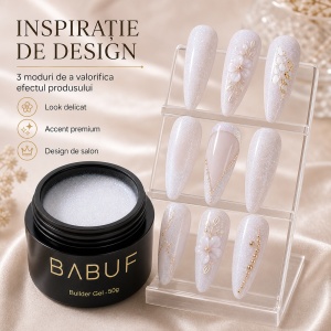 Gel de Constructie Autonivelant | Pearl Aurora | BGP7 | 50g - Img 6