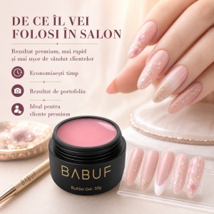 Gel de Constructie Autonivelant | Roz Șampanie | BG7 | 50g - Img 7