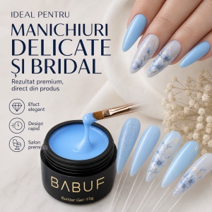 Gel de Constructie Autonivelant Smart | Baby Blue | SBG6 | 15g - Img 5