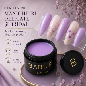Gel de Constructie Autonivelant Smart | Lila Lăptos | SBG4 | 30g - Img 5