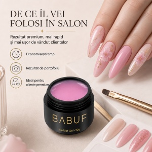 Gel de Constructie Autonivelant | Soft Pink | BG9 | 30g - Img 7
