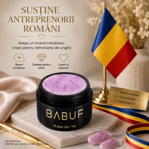 Gel de Constructie Flori Uscate | Pink Petals | BGFU6 | 15g - Img 8