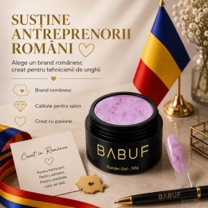 Gel de Constructie Flori Uscate | Pink Petals | BGFU6 | 30g - Img 8