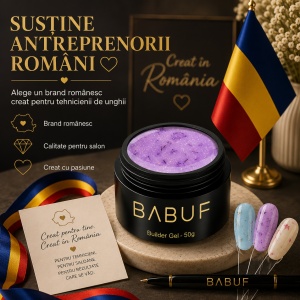 Gel de Constructie Flori Uscate | Pink Petals | BGFU6 | 50g - Img 8