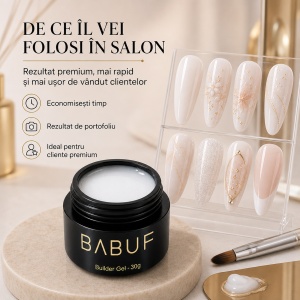 Gel de Constructie Fosforescent | Alb Vanilat Fosforescent | FBG8 | 30g - Img 7