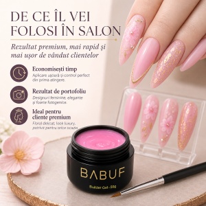 Gel de Constructie Fosforescent | Barbie Fosforescent | FBG3 | 50g - Img 7